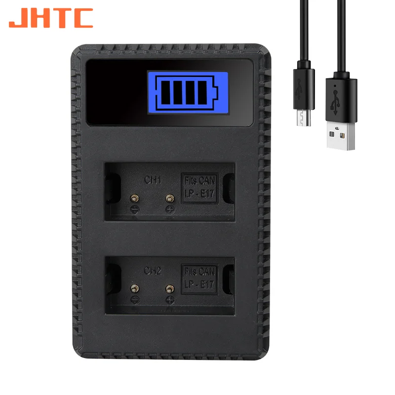 LP-E17 LPE17 cargador de batería para cámaras Canon EOS 750D 760D T6i T6s M3 Kiss X8i 8000D LP E17 cargador de batería