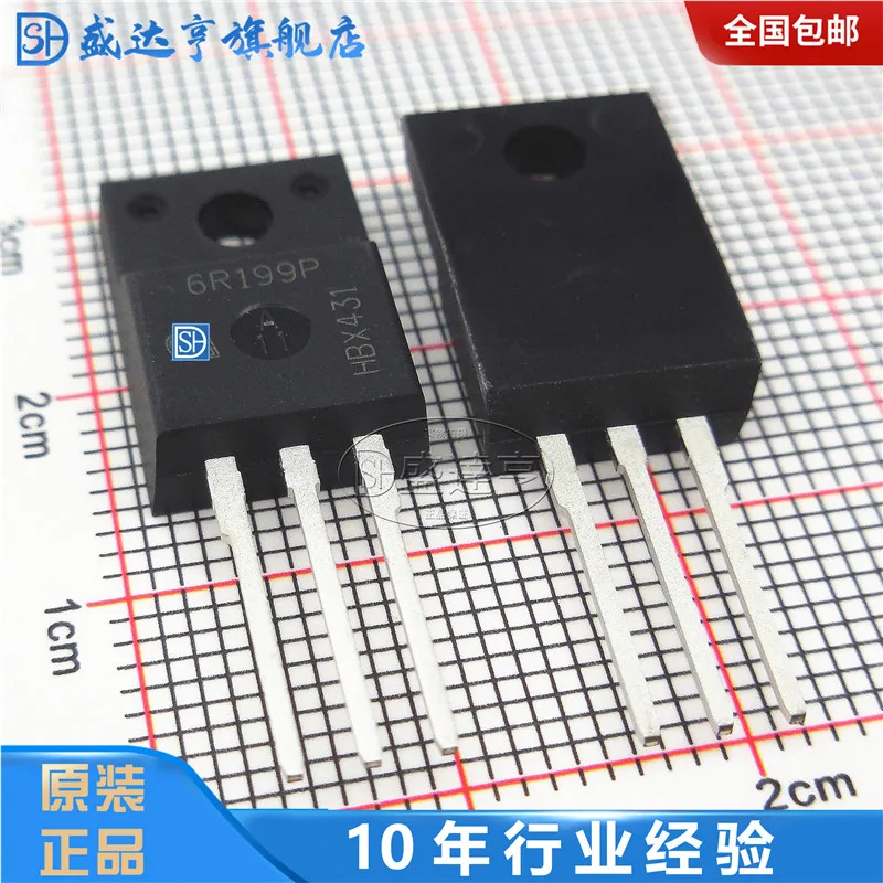 

10 шт./лот IPA60R199CP 6R199P 16A 600V TO220F DIP MOSFET транзистор, новая оригинальная фотография