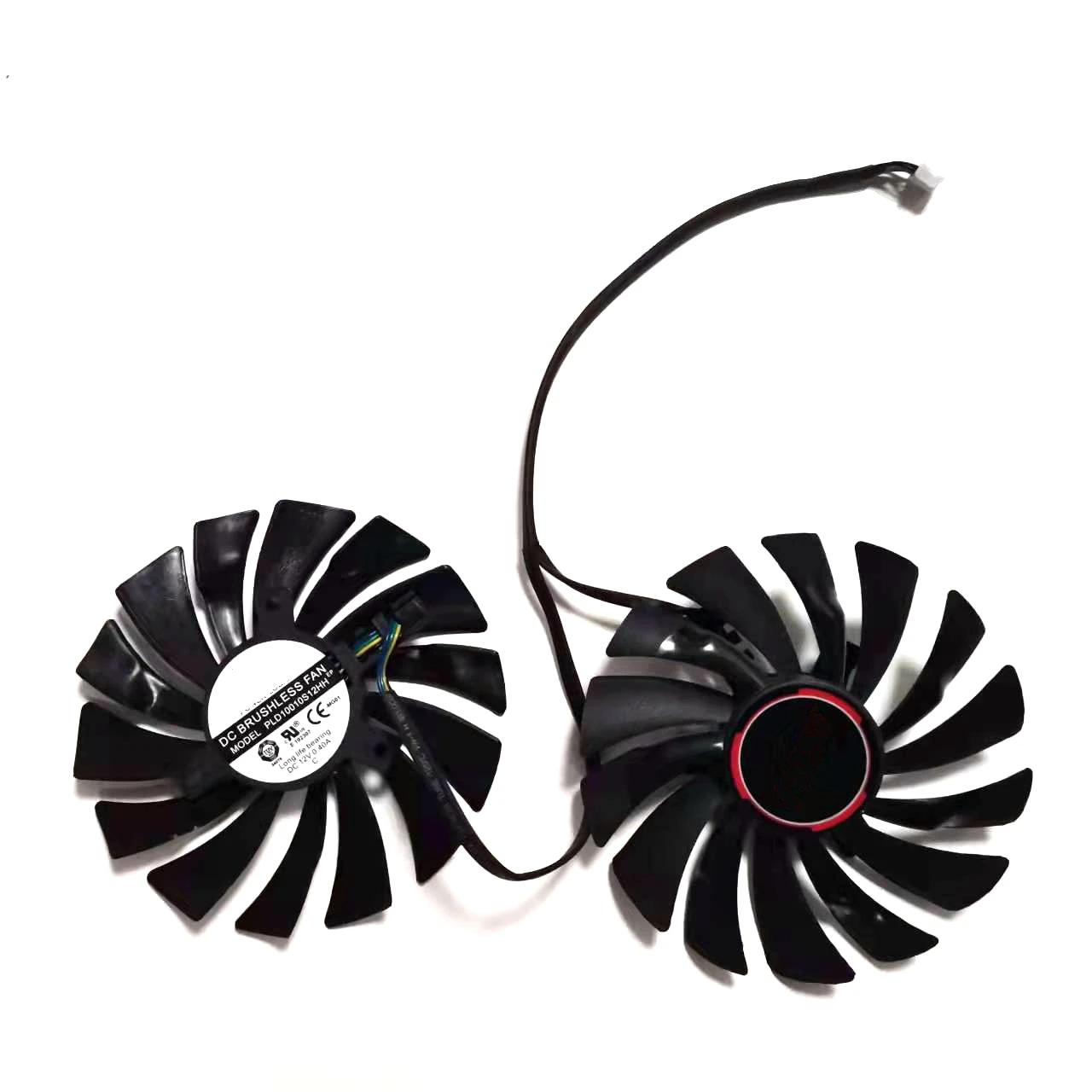 PLD10010S12HH 2 teile/los 4pin für MSI GTX980TI GTX960 GTX950 R9 380 R9 390 R9 390X grafikkarte fan