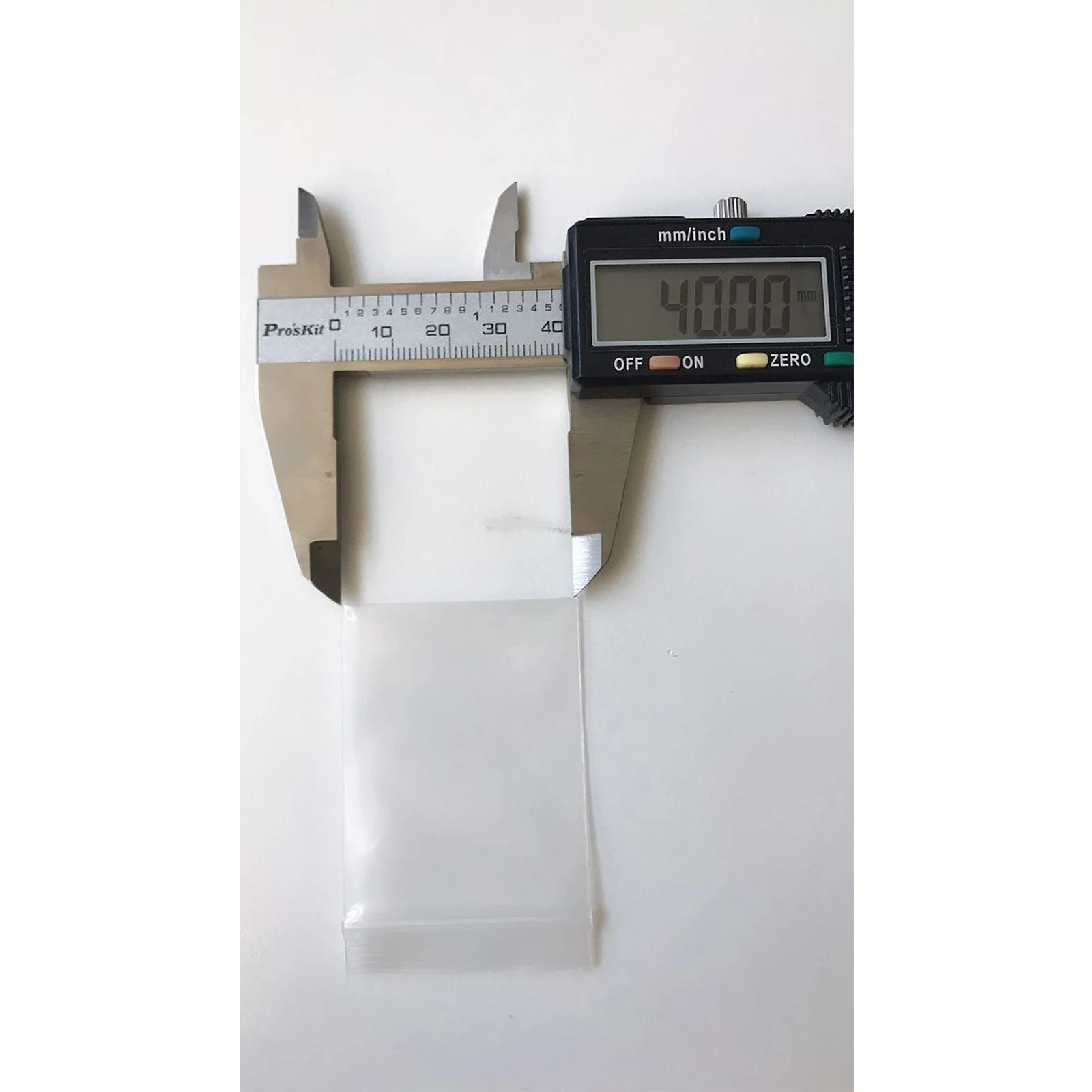 ジッパー付きの小さな透明なはんだ付けチップ,ジッパー付きのバッグ,4cm x 6 cm,パッケージあたり100個