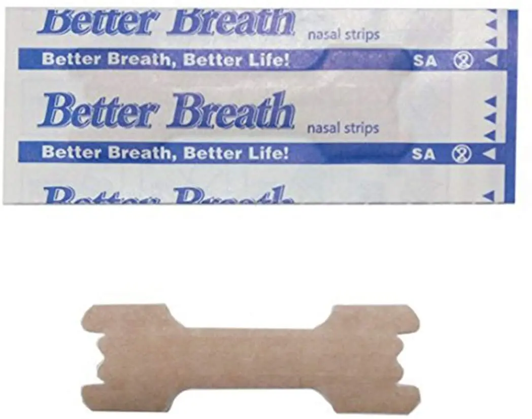 50 Stück Nasenstreifen „Better Breathe“ (55 x 16 mm), Anti-Schnarch-Patch für männliche Schnarch-Schlaf-Entspannung, kein Schnarchen, stören, Antisnore-Aufkleber – Detail 4