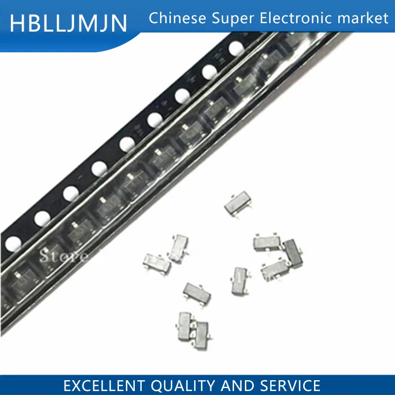 200 قطعة MMBTA42 SOT23 A42 MMBTA42LT1G 1D 3B MMBTA92 A92 MMBTA92LT1G MMBT3904LT1G MMBT3904 MMBT3906 MMBT3906LT1G SOT-23