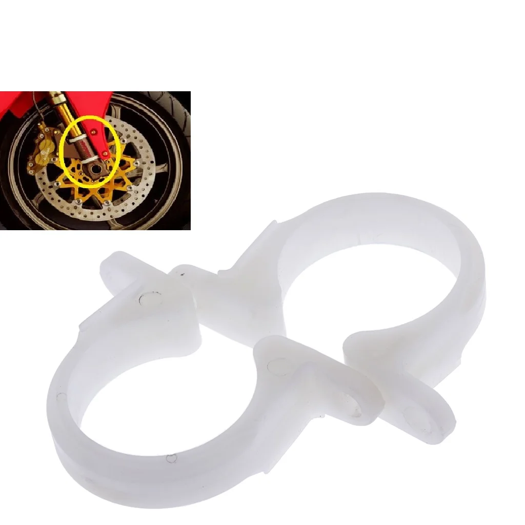 Motorcycle ABS Splash Guard, Front Fender Bracket Mount ABS Plastic For Honda CB400, Easy to Install