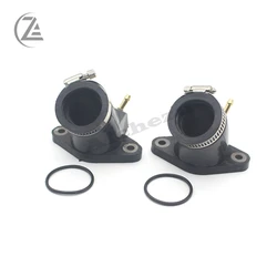 ACZ 2PCS Motor Carburetors Interface Carburetor Pad Intake outlet Manifold suit for Yamaha XVS400 XVS650 Dragstar V-star400 650