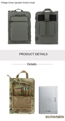 SUNSNOW Mochila táctica MOLLE para portátil – Outdoor militar resistencia