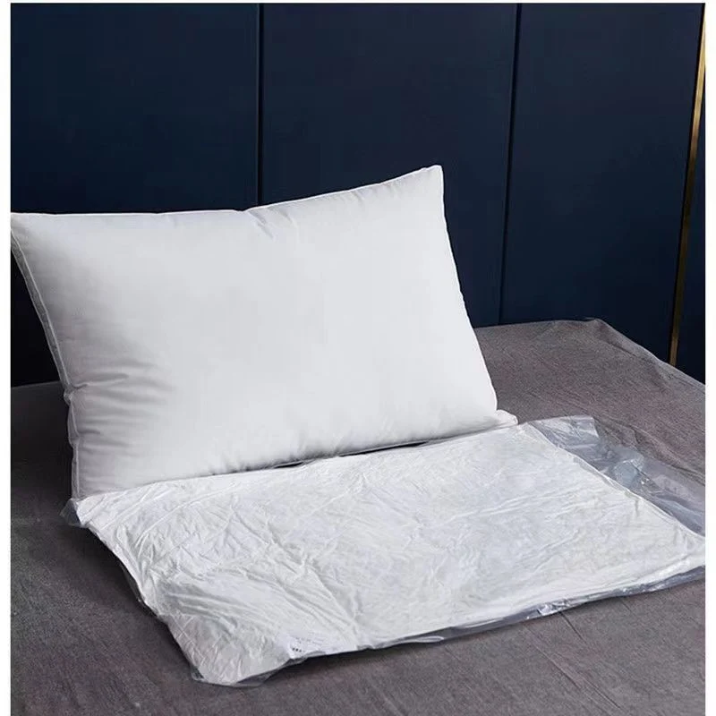 High-end Feather Velvet Pillow Core Japanese Five-star Hotel Pillow Core to Help Sleep Adult Neck Pillow Home Bedroom Bed Pillow