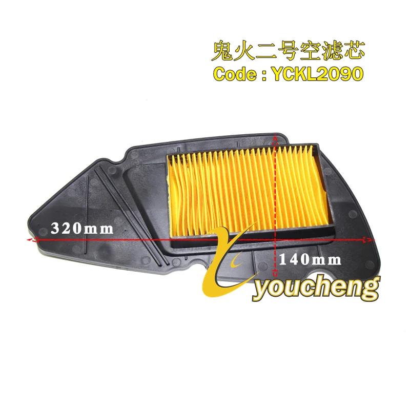 Size Show Match Chinese Scooter Replacement Cycle of Wear Parts Air Filter Renew Element Moped Repair ATV Wholesale