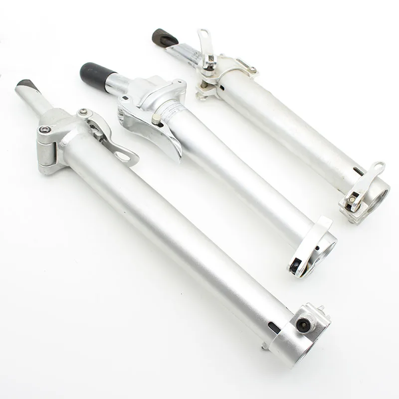 

Folding Bicycle Handlebar Stem Left Folding Stem 22.2/25.4mm Down Tube Aluminum Alloy Silver