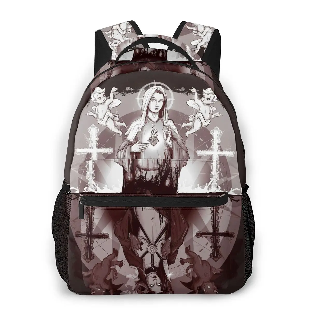 Gothic,As Above So Below III Backpack for Girls Boys Travel RucksackBackpacks for Teenage school bag