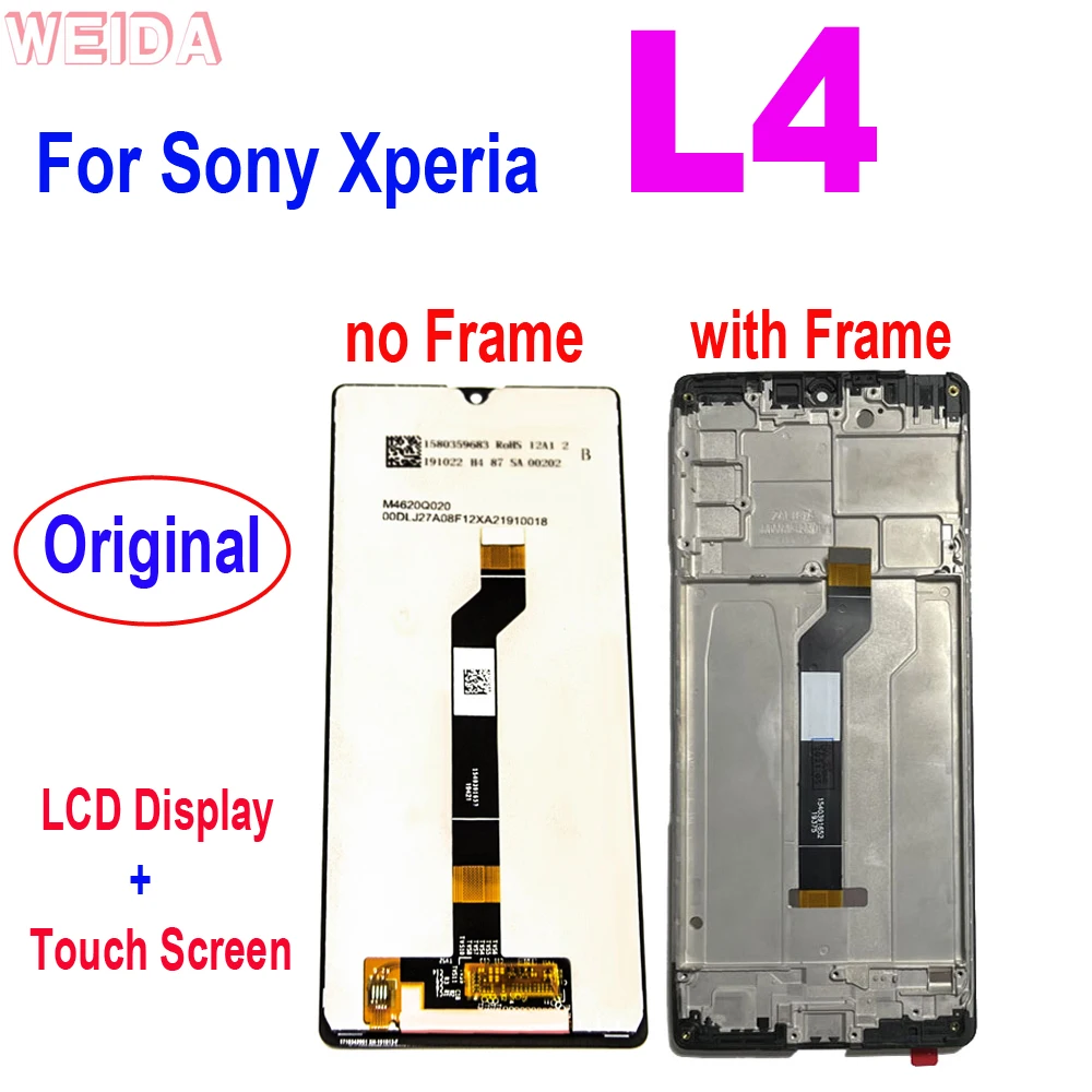 

6.2'' Original Sony L4 Display For Sony Xperia L4 LCD Display Touch Screen Digitizer Assembly For Sony L4 LCD Replacement Tools