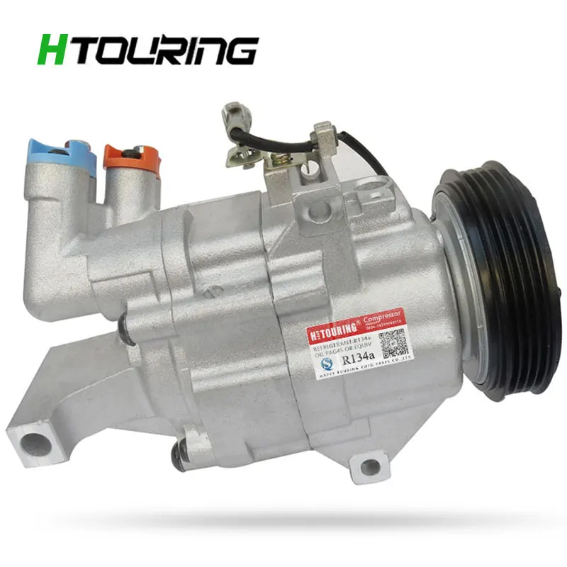 

DKV-08R Auto AC Air Conditioning Compressor Cooling Pump for SUZUKI Splash Swift Maruti Ritz Z0006291A 95200-51KA0 9520051KA0