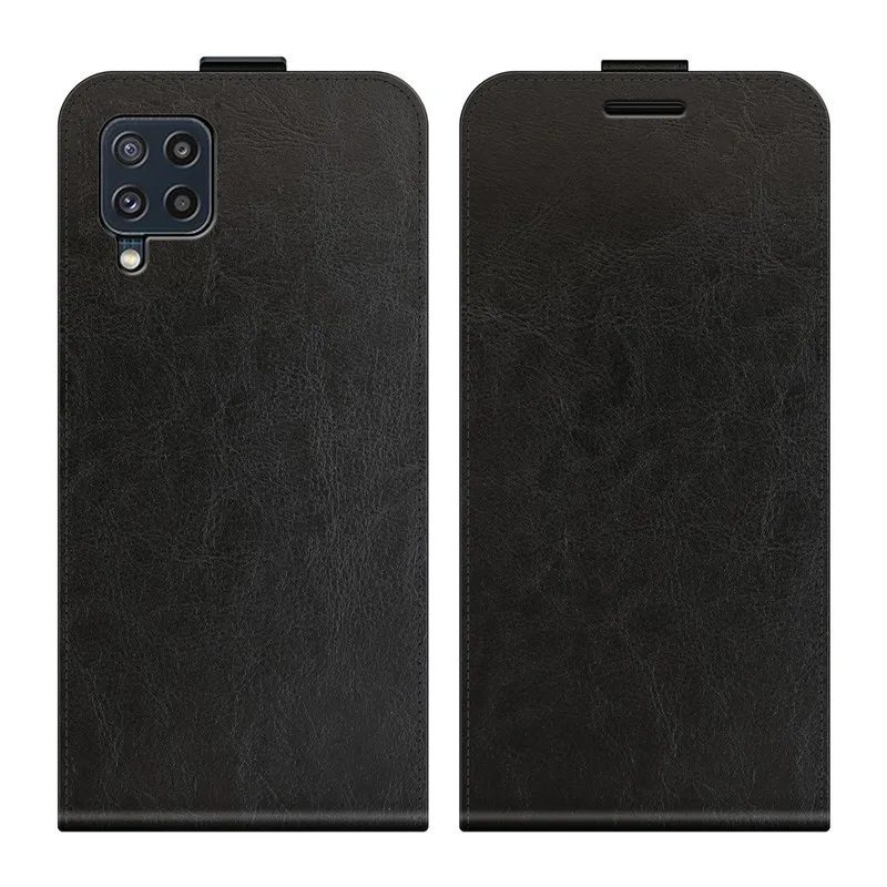 For Samsung Galaxy M32 Leather Case Cover Flip Vertical For A52 A72 M12 A03S A22 A32 A23 S23 Plus A14 A53 A33 A03 Core A73 чехол