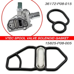 DOHC VTEC Spool Valve Solenoid Gasket Upper & Lower FOR HONDA Prelude Civic Si Accord Acura Integra Type R NSX D16Z6 B18C1 B16A2