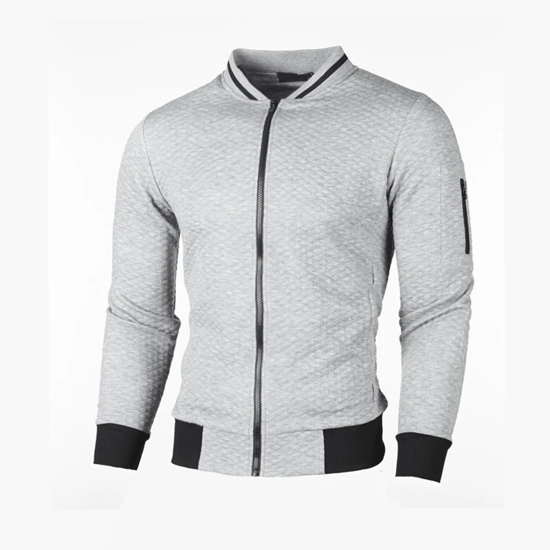 MRMT-Sudadera a cuadros con cremallera para hombre, suéter informal con cuello levantado, ropa de calle, novedad de 2024