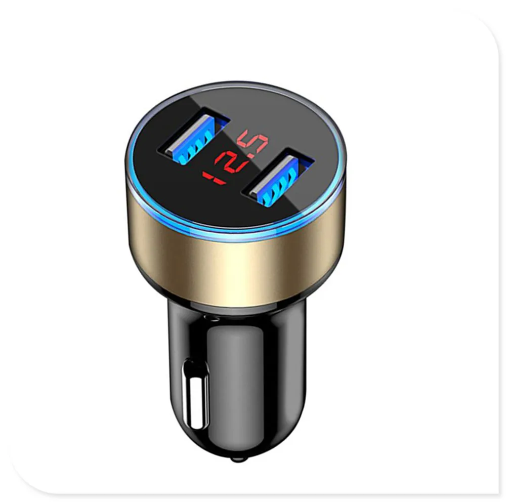 3.1A USB Car Charger With Universal Mobile Phone for Toyota Avanza Carina Celica V Hilux Land Cruiser Corona