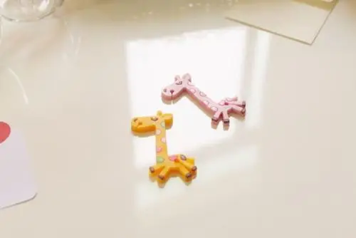 Earphone Organizer Headphone Cute Cable Giraffe Economic Genuine Cartoon creative animal Organizer Pink and Yellow optional