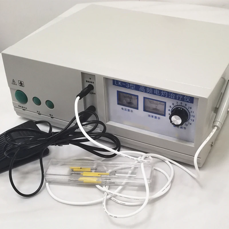 LK-3สูงความถี่ Electrochemical Therapy Instrument Coagulator ไฟฟ้ามีดเดสก์ท็อป Electroion เครื่องบำบัด