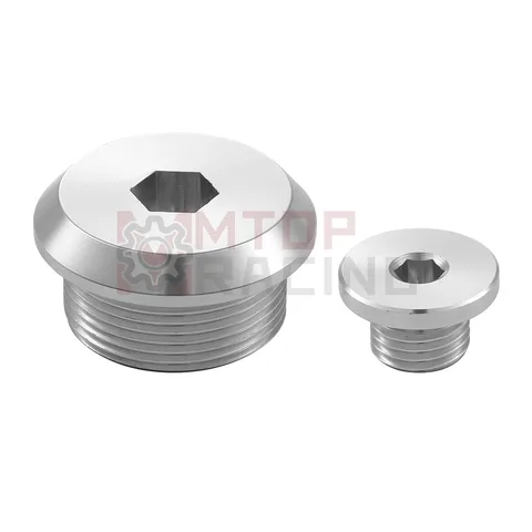 Пара крышек двигателя 30 мм 14 мм для Honda NT650 NC700 CTX700 CG125 CBF500 CB500 CB1100 CB1300 XRV750 XRV650, винтовая крышка картера