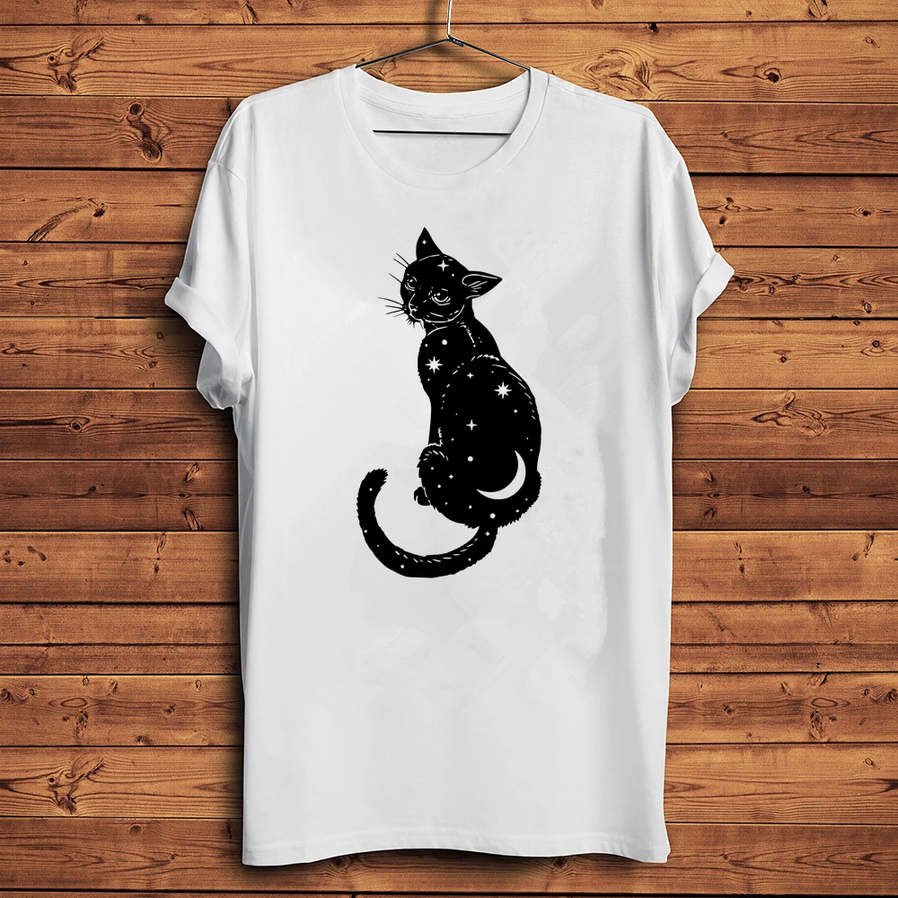 Death Metal Sphynx Cat T-Shirt Black Metal Witchy Shirt Unisex Gothic Tees Steampunk Goth Shirts Vintage Streetwear Harajuku Top