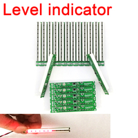 LED Music level indicator  Level Light Dynamic sound Spectrum Crossover lamp FOR battery Power display