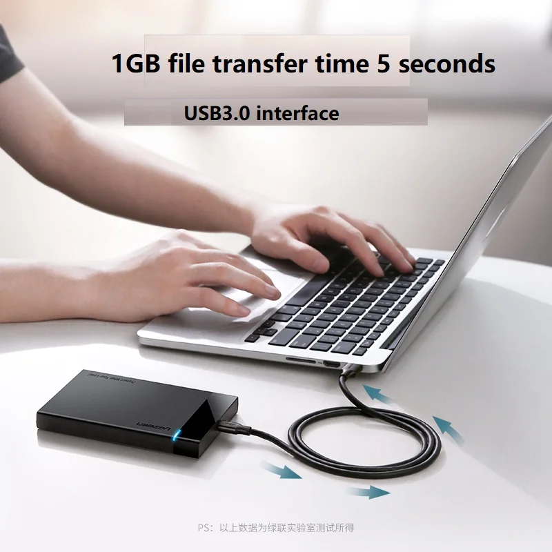 Ugreen USB 3.0 Cable 2.4A  USB C Cable Fast Charging USB Type-C Data Charger Cord Cable