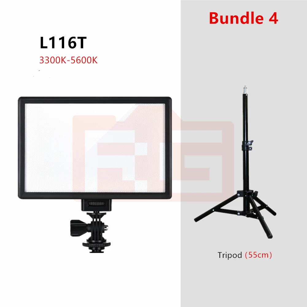 Viltrox L116T Led Video Licht Ultra Dunne Lcd Bi-Color Dimbare Studio Led Verlichting Lamp Panel Voor Camera Dv make-Up Vlog Tiktok