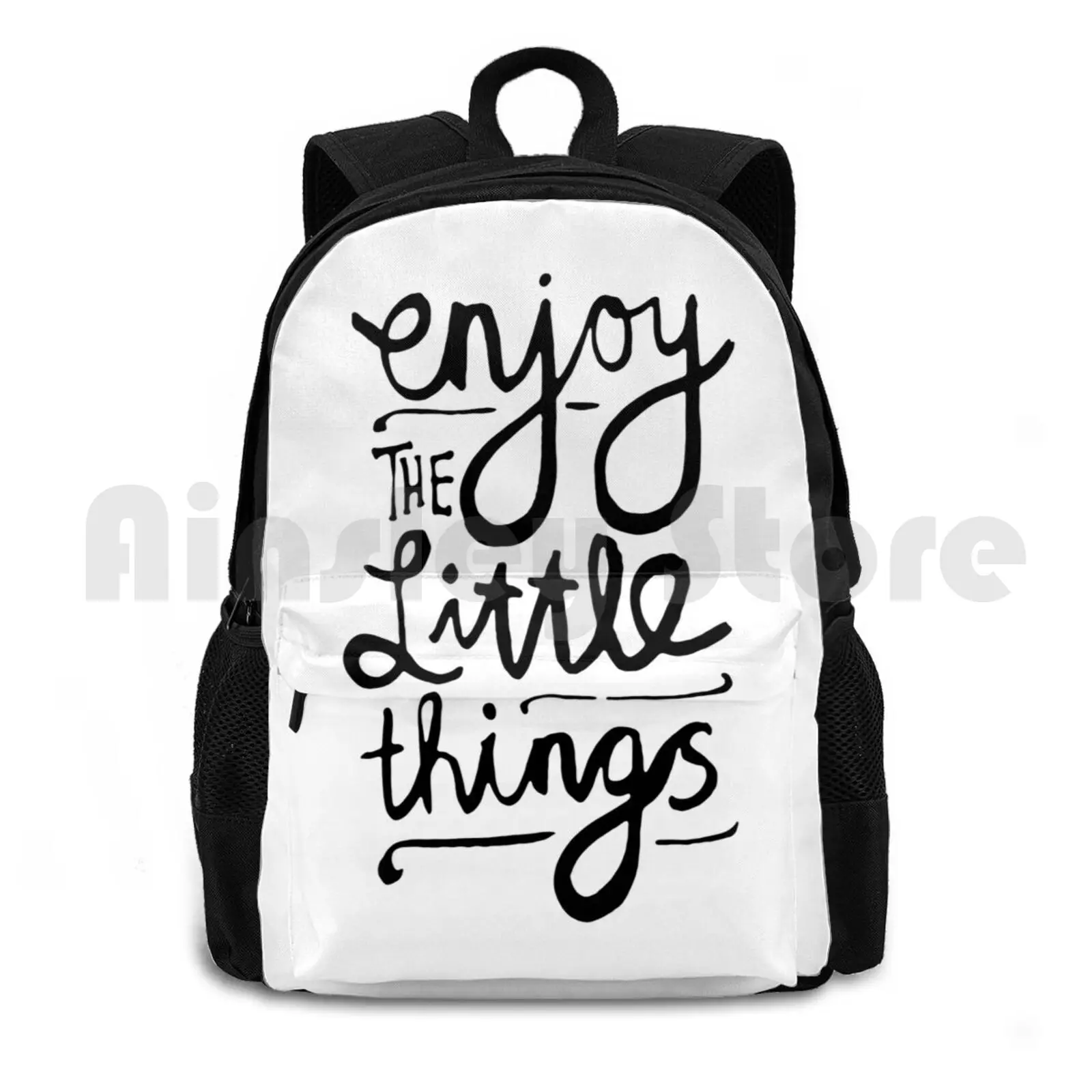 

Enjoy The Little Things Outdoor Hiking Backpack Riding Climbing Sports Bag Enjoy The Little Things Inspiring Quote Happy Quote