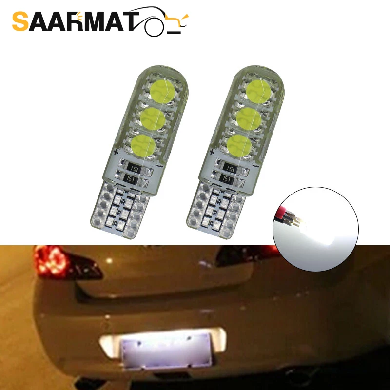 2Pcs Clearance Bulbs Reading Dome Car Interior Lamp T10 W5W LED Side Wedge Light for Infiniti Q50 Q60 Q70 Q80 QX30 QX50 QX56 QX6