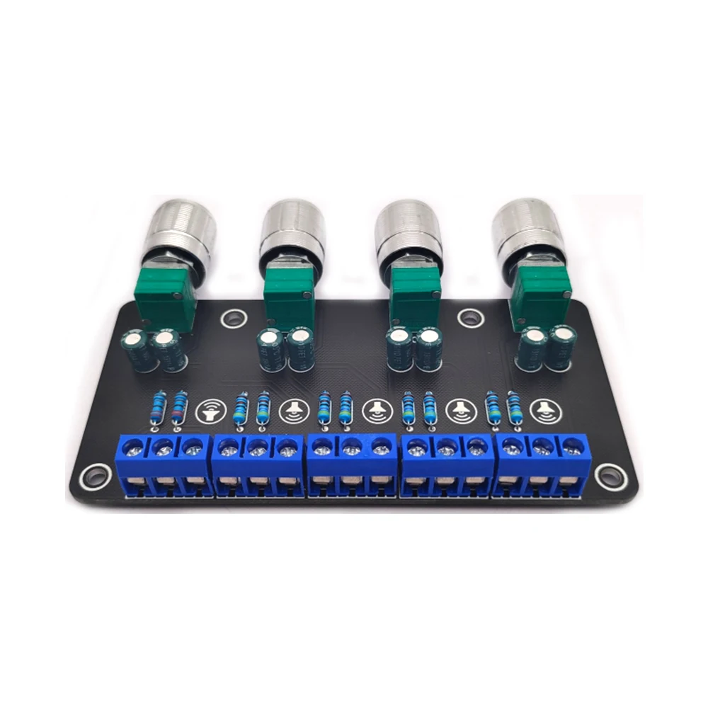 Четырехканальный басовый электронный делитель частоты linkвиц-127 NE5532, двойной оп-усилитель, предварительный усилитель без увеличения, делитель частоты