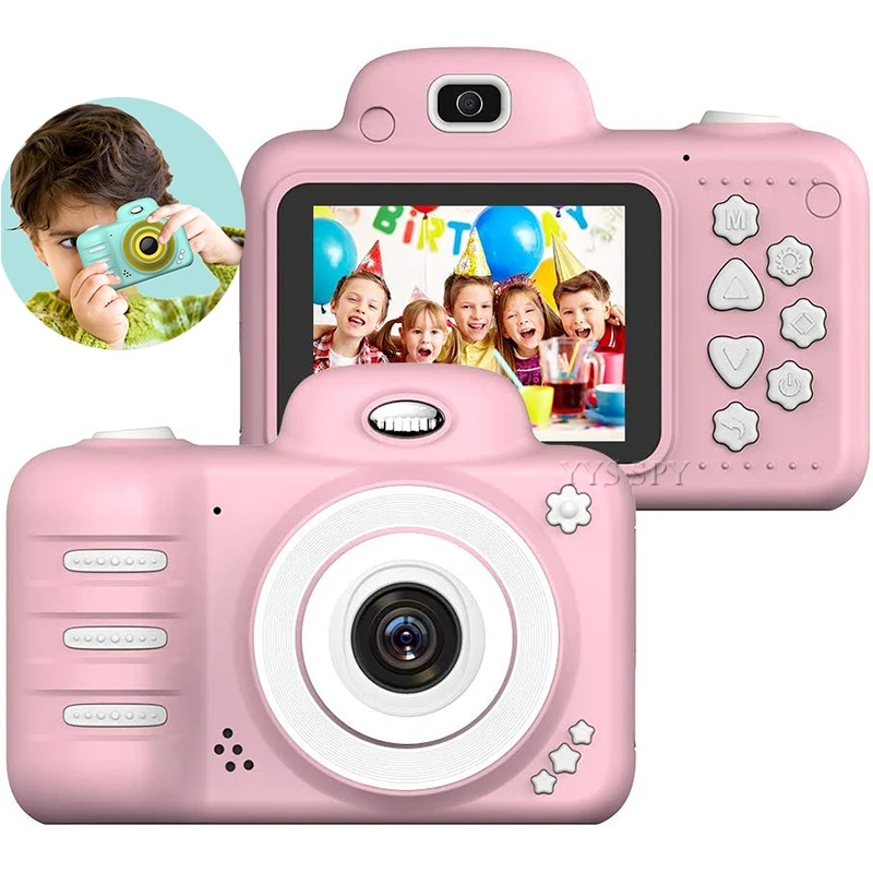 HD 1080P Digital Mini Camera Kids Shockproof 2.4 inch Vlog Video Photography Micro Cam Child Children Best Gift Small Camcorder