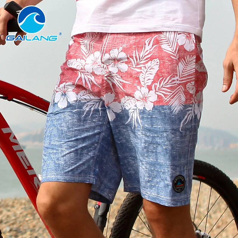 

Gailang Brand Men Swimming Boxer Trunks Hight Quality Surfing Swimwear Quick Drying Boardshorts Square Cut Bermuda Man Swimsuits