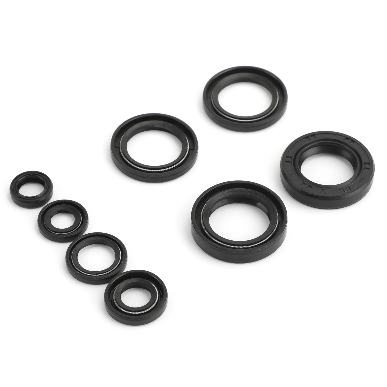 Artudatech Engine Oil Seal Kit Fit for Yamaha DT125 DT175 MX125 MX175 IT175 YZ125 1974-1983 Motorcycle Accessories Parts