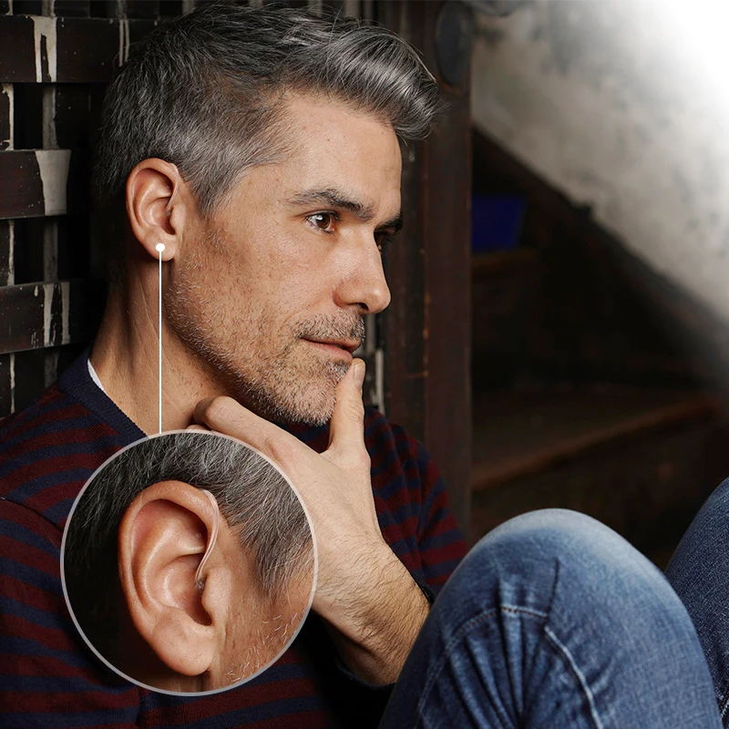 Digital Hearing Aids Audifonos 6-Channels Sound Amplifiers Wireless for Elderly Mild to Moderate Loss Drop shipping