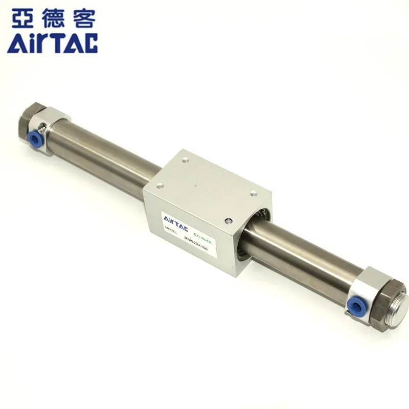 AIRTAC Magnetic coupling rodless cylinder RMS20X100 RMS20X125 RMS20X150 RMS20X200 RMS20X250 RMS20X300 RMS20X350 RMS20X400