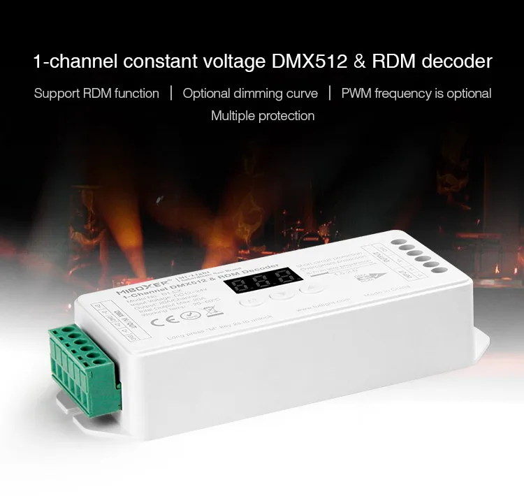 DC12-24V D1-CX D2-CX D3-CX D4-CX D5-CX 1 2 3 4 5 Channel Constant Voltage DMX512 RDM Decoder 1CH 2CH 3CH 4CH 5CH for LED light