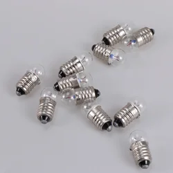 Light Bulb Bulbs E10 Flashlight Mini Miniature Led Electric Experiment Replacement 2.5V Student 0.3A Bead Screw Physics Lights