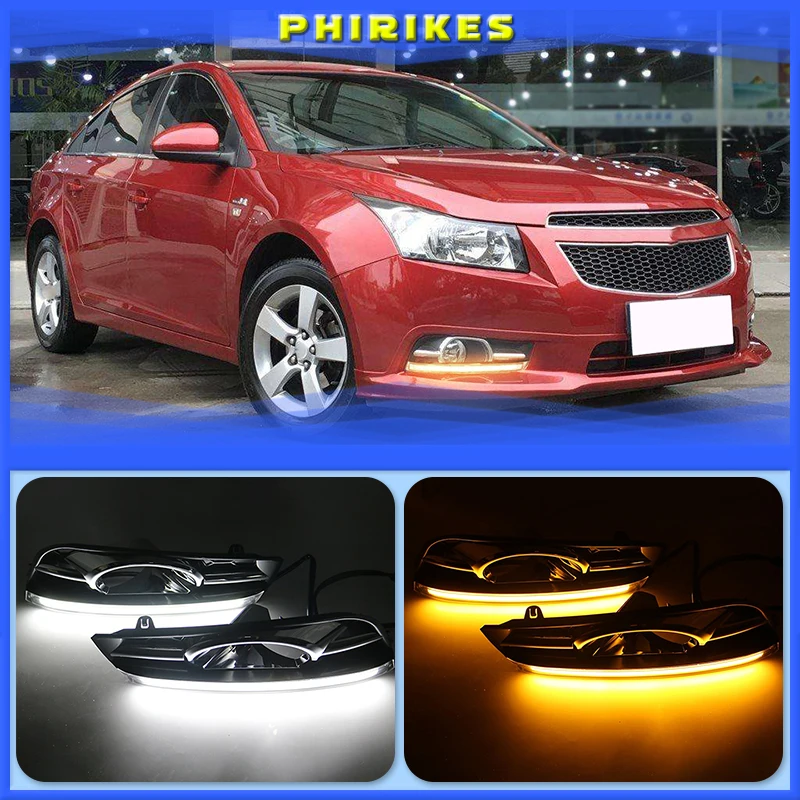 

Дневные ходовые огни для chevrolet cruze 2009, 2010, 2011, 2012, 2013, 2014, 2 светодиодный т.