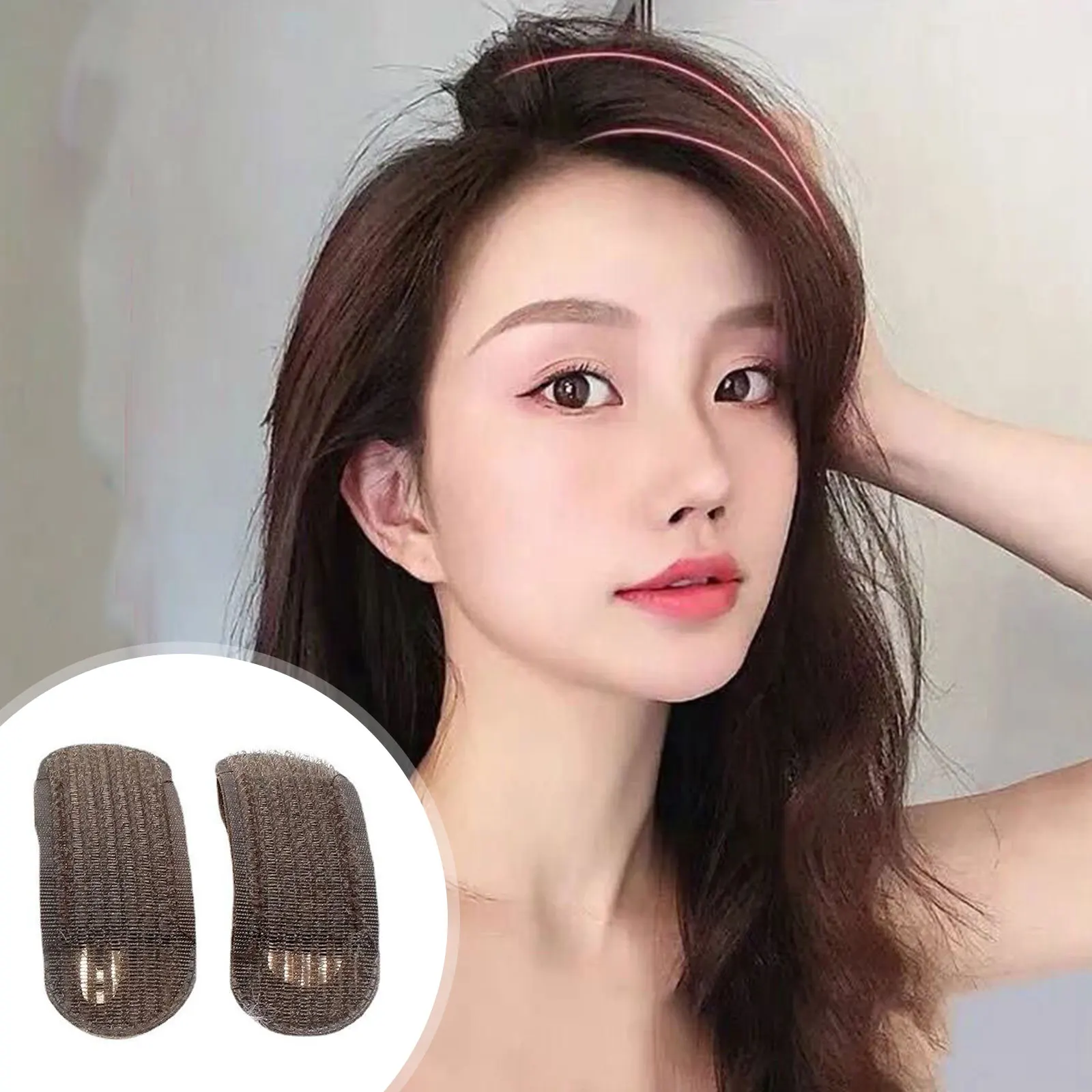 Hair Clip For Women 2 Pieces/Set BB Hair Clip Hair Fluffy Mat Roots Pad Sponge Hair Care Styling Tools