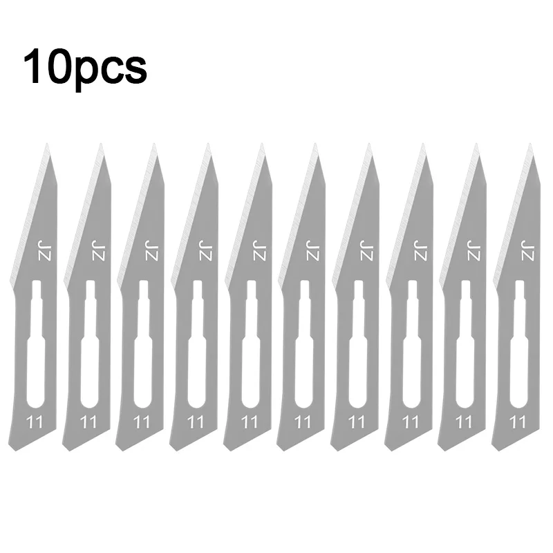 Stainless steel scalpel tool set tool carving knife carving craft knife +10 blade mobile phone PCB DIY repair manual tool