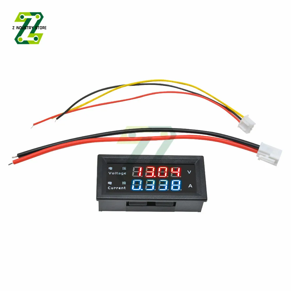 M4430 0-200V/10A Digital Voltmeter Ammeter 0.28\'\' LED Display Voltage Regulator Volt AMP Meter Tester Voltage Regulator