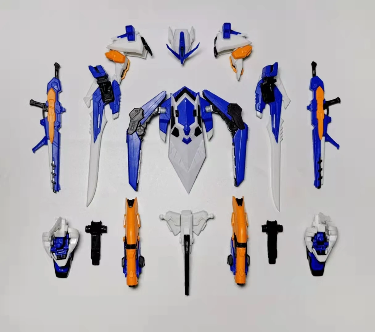 WM model Third style outer armor modified parts for 1:100 MG MBF-P03 Astray Blue Frame DW001