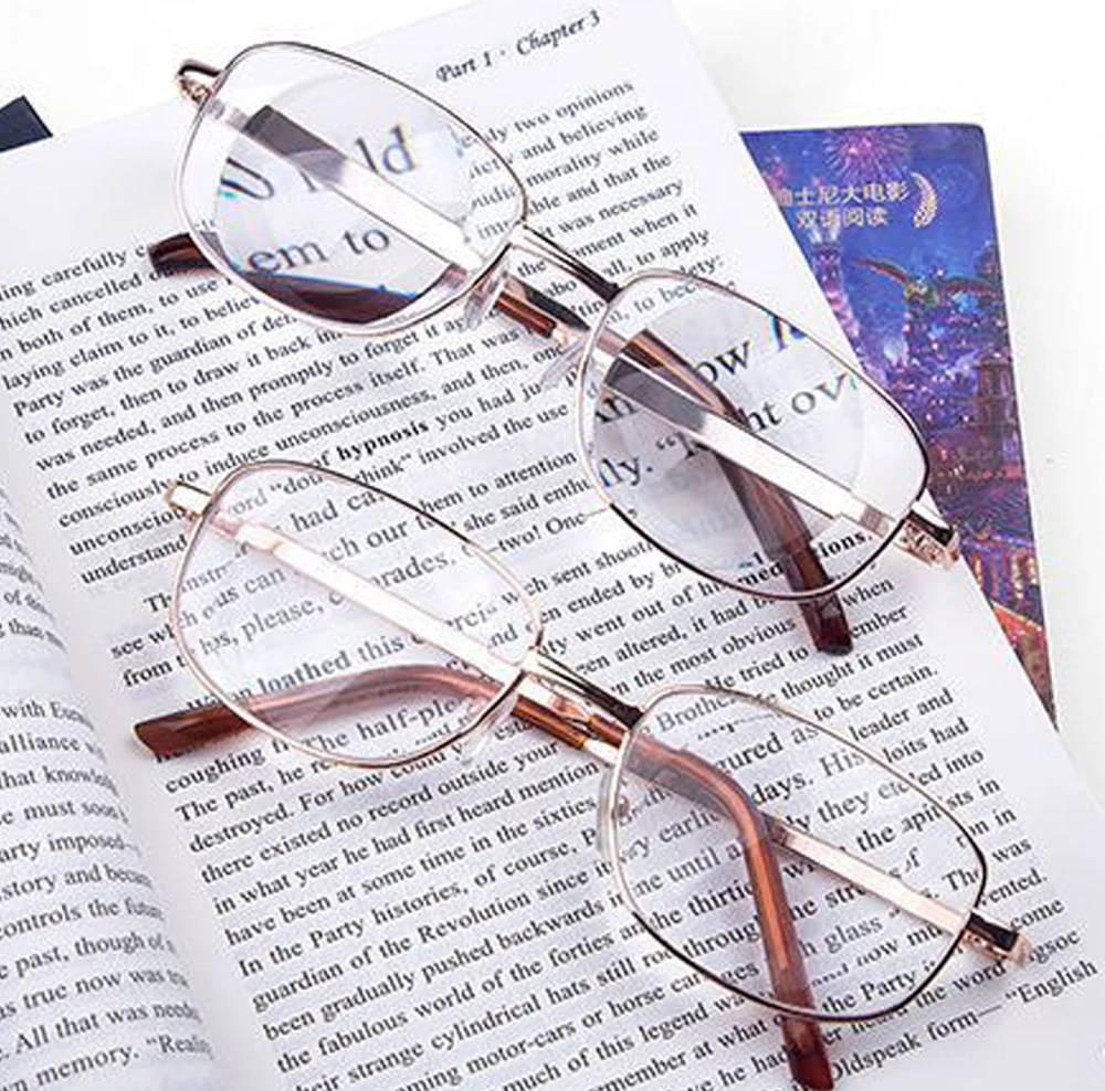 

Recent Use Glasses Style Vision Aid High Magnification Reading Glasses 8-16D