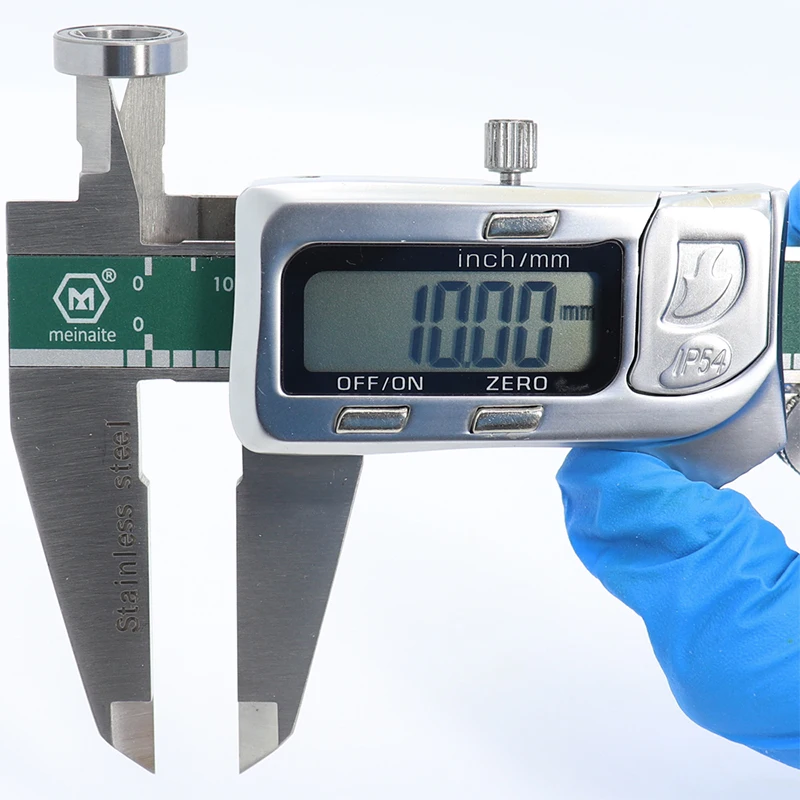 6700RS 10*15*4 (mm) 10Pieces Bearing ABEC-5 61700 6700 63700 Chrome Steel Ball Bearings With Black Rubber Seal