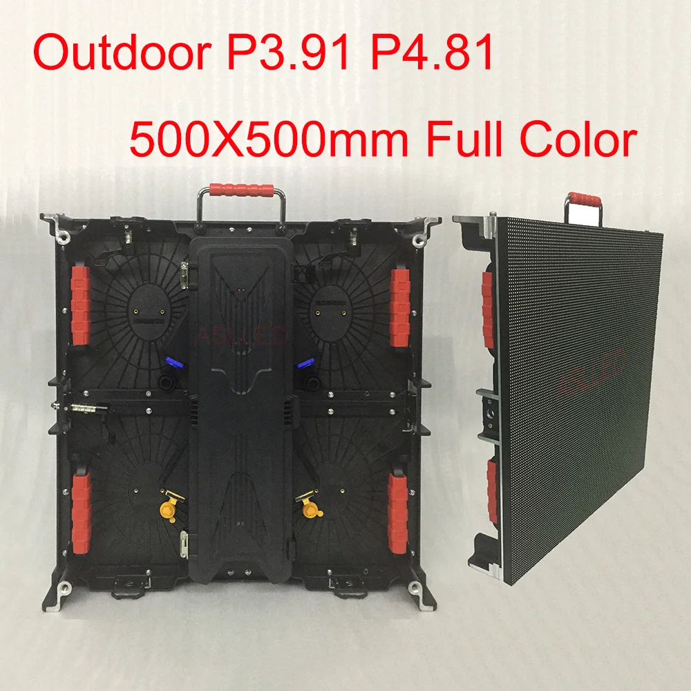 

Outdoor High-Brightness Stage LED Matrix 500X500mm Die-Cast Aluminum Cabinet P3.91 P4.81 LED Sign Shenzhen Store Free Shipping