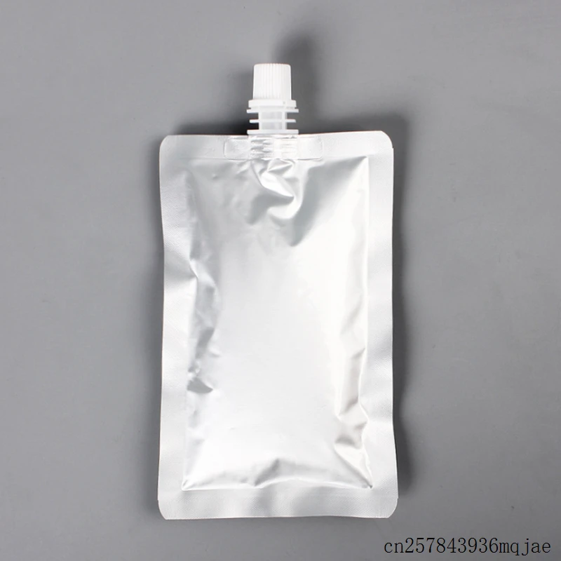 500Pcs Spout Packages Plastic Food Grade Pouch Bag Dtand up Breast Milk Drink Bags