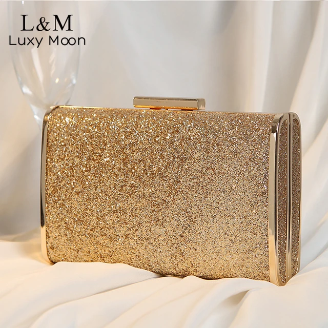 Evening Party Evening Bag Gold Clutch Purse Sequin Women s Evening Bags Sequin Aliexpress