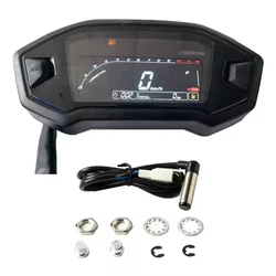 VA LCD Display 12000RPM Motorcycle Speedometer Color Universal Digital Odemeter Tachometer Adjustable M3 Monkey