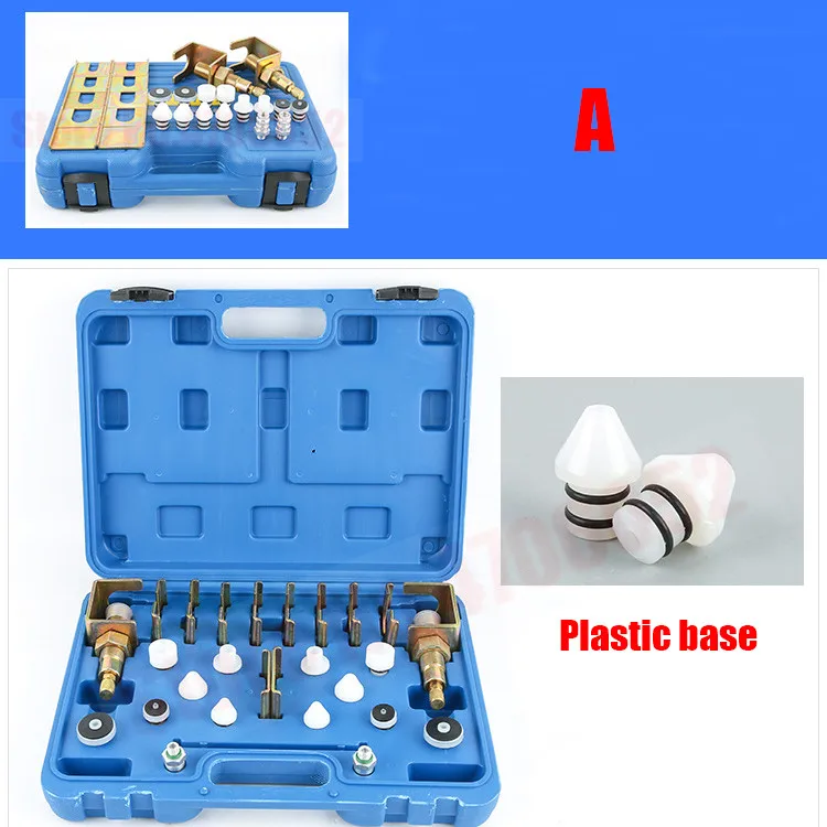 Universele A/C Lek Testen Detector Tool / Flush Montage Adapter Kit ( Fit Voor 98% Voertuigen) voor A/C Systeem Reparatie Tool