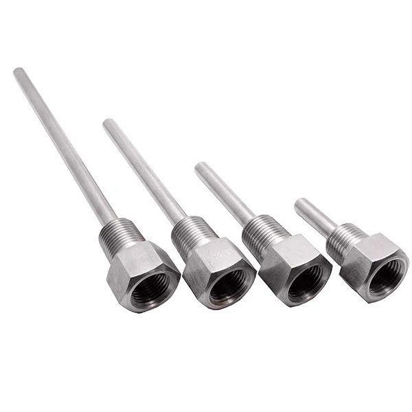 เครื่องวัดอุณหภูมิแบบ Bimetal ปลอก Thermowell SS304