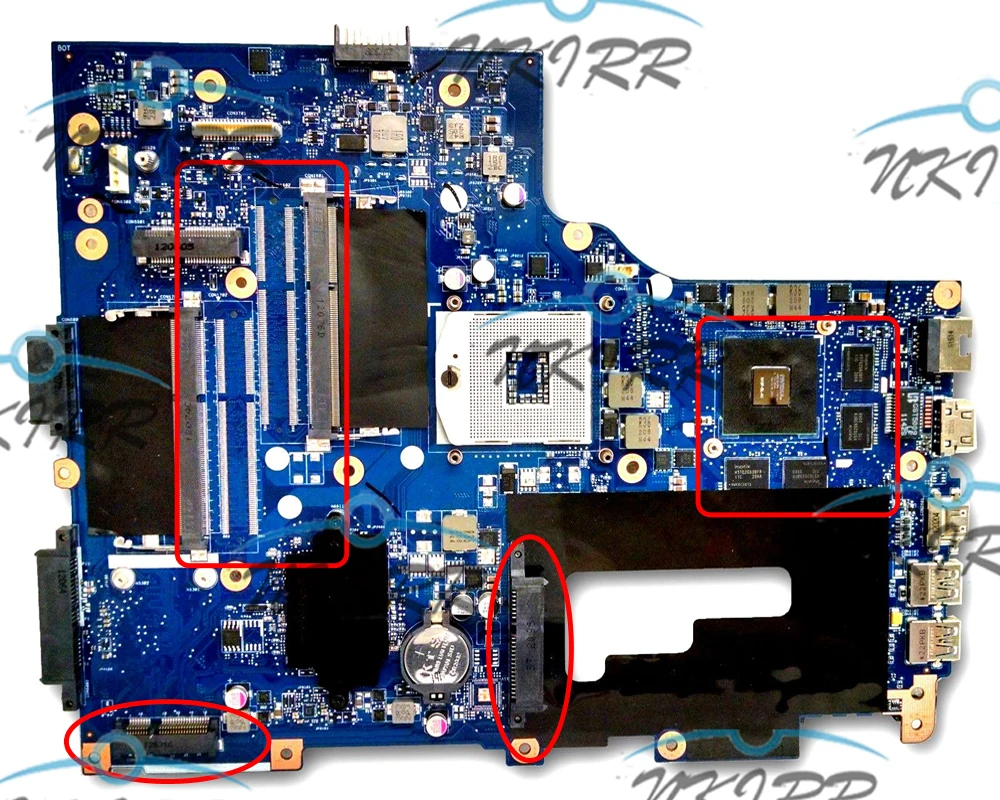 Imagem -02 - Placa-mãe para Acer Aspire Vg70 Vg70 Gt630m 710m 2g Nbm0s11001 Nbryq11001 Nbryp11001 Nbryr11001 E1731g E1-771g P273-m